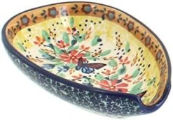 Ish Pottery Sage Floral Small Spoon Rest -Peugeot Shop 411lB83V4iL. AC