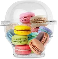 Mini Clear Plastic Dessert Cups With Lids 5 Oz (Set Of 50) Small Disposable Parfait Cup, Dome Lid - No Hole, 5-Ounce Party Fruit Containers, Banana Pudding Bowl, Jello, Ice Cream, Desserts Container 11 Mini Clear Plastic Dessert Cups With Lids 5 Oz (Set Of 50) Small Disposable Parfait Cup, Dome Lid - No Hole, 5-Ounce Party Fruit Containers, Banana Pudding Bowl, Jello, Ice Cream, Desserts Container -Peugeot Shop 411xgfcpl2L. AC