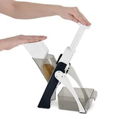 Dash Safe Slice Mandoline For Vegetables, Meal Prep & More With Thickness Adjuster, Black 15 Dash Safe Slice Mandoline For Vegetables, Meal Prep & More With Thickness Adjuster, Black -Peugeot Shop 4126OJ6VojL