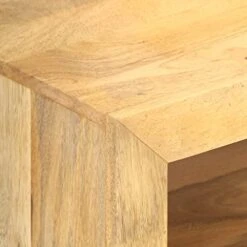 TV Cabinet 42.1"x13.8"x17.7" Solid Mango Wood -Peugeot Shop 4126kVANBiL