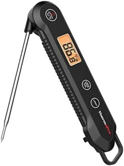 Digital Instant Read Meat Thermometer For Grilling Waterproof Kitchen Food Thermometer With Calibration & Backlight Smoker Oil Fry Candy Thermometer -Peugeot Shop 4128qLs4xsL. AC