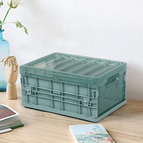 N/A Folding Storage Box Plastic Transparent Storage Cosmetics Storage Box Bed Bottom Toy Clothes Clutter Organizing Box 6 N/A Folding Storage Box Plastic Transparent Storage Cosmetics Storage Box Bed Bottom Toy Clothes Clutter Organizing Box - Image 6