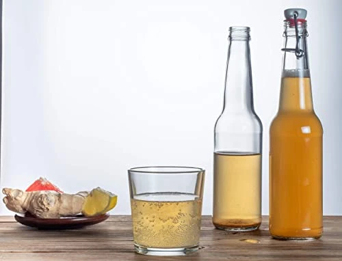 2 One-Gallon Glass Kombucha Jars With Breathable Muslin Cloth Covers, And Rubber Bands | 2 Pack Gallon Jars | Perfect SCOBY Home For Anyone Looking To Brew Their Own Kombucha | American-Made Glass Jar 4 2 One-Gallon Glass Kombucha Jars With Breathable Muslin Cloth Covers, And Rubber Bands | 2 Pack Gallon Jars | Perfect SCOBY Home For Anyone Looking To Brew Their Own Kombucha | American-Made Glass Jar - Image 4