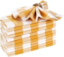 Cloth Dinner Napkin Gingham Plaid Check Fabric-18X18 Red White, Wedding Napkins, Cocktails Napkins, Fabric Napkins, Cotton Napkins, Mitered Corners & Generous Hem, Dinner Napkins Set Of 12 -Peugeot Shop 412VfZVuu7S. AC