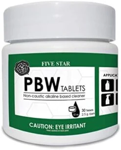 PBW Tablets - 2.5 G(1 Tablet Per 32 Oz. Of Water) 30 Ct - Bottle, Growler, Keg Cleaner -Peugeot Shop 412Wb56hYmL. AC