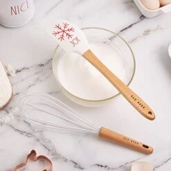 Ae Dunn Collection 3 Piece Holiday Oven Mitt Set With Spatula And Whisk -Peugeot Shop 412alHAkoWL