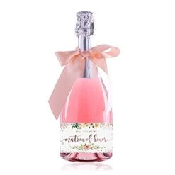 Et Of 10, Rose Gold Mini Champagne Labels, Bridesmaid And Maid Of Honor Label Favors, Will You Be My Matron Of Honor, Wedding Wine Labels, Bridal Party Ask -Peugeot Shop 412tBE1Nl6L