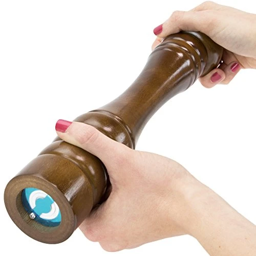 Wooden Pepper Mill - Gourmet Mahogany Salt, Pepper, And Spice Seasoning Grinder In 10.5", 12.5", & 16.5" By Back Of House Ltd. (16.5) 3 Wooden Pepper Mill - Gourmet Mahogany Salt, Pepper, And Spice Seasoning Grinder In 10.5", 12.5", & 16.5" By Back Of House Ltd. (16.5) - Image 3