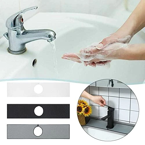 Yiexson Faucet Absorbent Mat Sink Guard Multifunction Mat Bathroom Faucet Supplies Absorbent Absorbent Y0L7 Faucet Pad 3 Yiexson Faucet Absorbent Mat Sink Guard Multifunction Mat Bathroom Faucet Supplies Absorbent Absorbent Y0L7 Faucet Pad - Image 3