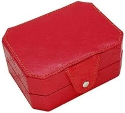 Ring Necklace Packaging Box Princess European-Style Locking Multilayer Large-Capacity Cosmetic Earrings Jewelry Storage Box Lockable Jewellery Case -Peugeot Shop 413WVdAvY3L. AC