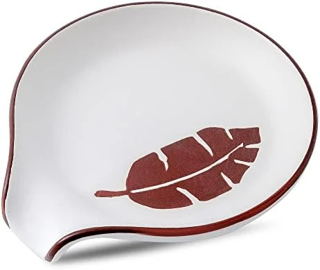 Ceramic Stable Spoon Rest, Extra Large Spoon Holder For Kitchen Counter/Counter Top/Stove Top, Dishwasher Safe, Modern White Farmhouse Kitchen Spoon Décor 7 Ceramic Stable Spoon Rest, Extra Large Spoon Holder For Kitchen Counter/Counter Top/Stove Top, Dishwasher Safe, Modern White Farmhouse Kitchen Spoon Décor - Image 7