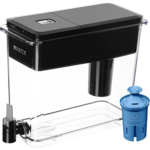 Brita XL Water Filter Dispenser For Tap And Drinking Water With 1 Elite Filter, Reduces 99% Of Lead, Lasts 6 Months, 27-Cup Capacity, BPA Free, Black 8 Brita XL Water Filter Dispenser For Tap And Drinking Water With 1 Elite Filter, Reduces 99% Of Lead, Lasts 6 Months, 27-Cup Capacity, BPA Free, Black - Image 8