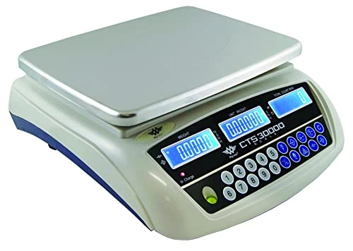 Digital Counting Scale, Pack, White 1 Digital Counting Scale, Pack, White