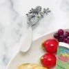 Mermaid Cheese Spreader, 4 3/4" L, Sliver