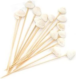 Cocktail Picks Handmade Bamboo Toothpicks 100pcs 4.7” In Green Cacti -Peugeot Shop 4142r k3qJL. AC