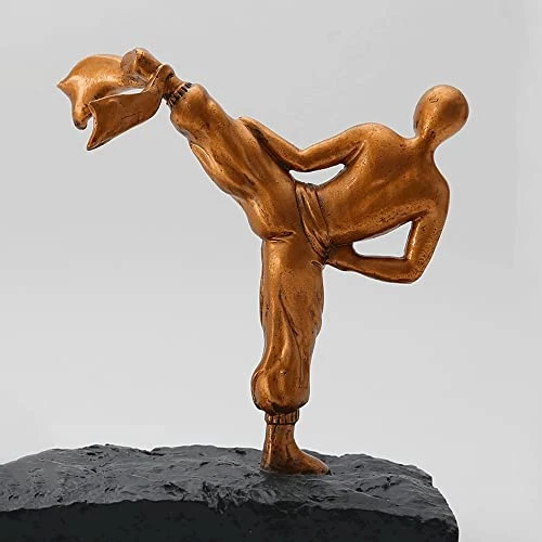 Kung Fu Wine Rack Wine Rack Ornaments Enamel Craft Creative Wine Rack Modern Living Room Wine Cabinet Decorations 2 Kung Fu Wine Rack Wine Rack Ornaments Enamel Craft Creative Wine Rack Modern Living Room Wine Cabinet Decorations - Image 2