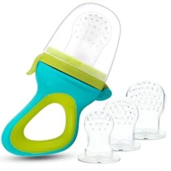 Aby Food Feeder/Fruit Feeder Pacifier (2 Pack) - HAOBAOBEI Infant Teething Toy Teether In Appetite Stimulating Colors, Bonus Includes 3 Sizes Silicone Pouches 22 Aby Food Feeder/Fruit Feeder Pacifier (2 Pack) - HAOBAOBEI Infant Teething Toy Teether In Appetite Stimulating Colors, Bonus Includes 3 Sizes Silicone Pouches -Peugeot Shop 414QLQGhXTL