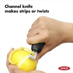 OXO Good Grips Citrus Zester With Channel Knife,Black 11 OXO Good Grips Citrus Zester With Channel Knife,Black -Peugeot Shop 414cYGZIuML