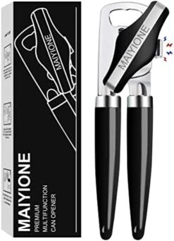 - Safe Cut Can Opener Manual Handheld, No-Trouble-Lid-Lift Can Opener With Magnet, Built In Bottle Opener, Stainless Steel Sharp Blade, Heavy Duty And Easy To Use Large Turn Knob, Aqua Sky 9 - Safe Cut Can Opener Manual Handheld, No-Trouble-Lid-Lift Can Opener With Magnet, Built In Bottle Opener, Stainless Steel Sharp Blade, Heavy Duty And Easy To Use Large Turn Knob, Aqua Sky -Peugeot Shop 414nsPxLfeL. AC