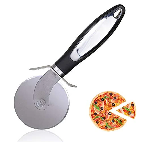 Pizza Cutter Quality Stainless Steel Pizza Cutter Wheel, Pizza Wheel, Super Sharp Pizza Slicer With Non Slip Handle, Easy To Clean Dishwasher Safe Heavy Duty Smooth Rotating 2 Pizza Cutter Quality Stainless Steel Pizza Cutter Wheel, Pizza Wheel, Super Sharp Pizza Slicer With Non Slip Handle, Easy To Clean Dishwasher Safe Heavy Duty Smooth Rotating - Image 2