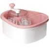 FEMUN Salad Spinner，Vegetable Washer，Fruit Washer，Salad Spinners Best Rated，Salad Spinner Large，Lettuce Spinner，Manual Joystick Rotation, Suitable For Vegetables, Fruits, Kitchen，Household.