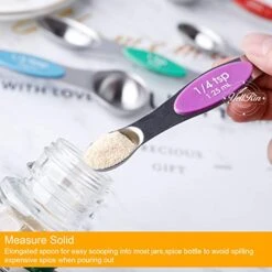Magnetic Measuring Spoons Set Of 8 Stainless Steel Dual Sided Stackable Measuring Spoons Nesting Teaspoons Tablespoons For Measuring Dry And Liquid Ingredients 13 Magnetic Measuring Spoons Set Of 8 Stainless Steel Dual Sided Stackable Measuring Spoons Nesting Teaspoons Tablespoons For Measuring Dry And Liquid Ingredients -Peugeot Shop 414zZCawbIL