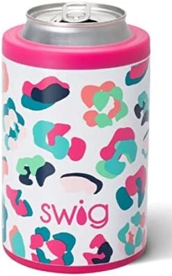 Tandard Can + Bottle Cooler, Stainless Steel, Dishwasher Safe, Triple Insulated Can Sleeve For Standard Size 12oz Cans Or Bottles In Golf Partee Print With Golf Ball Textured Frame -Peugeot Shop 4158Sui nL. AC