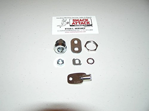 VENDSTAR 3000 #2222 Back Door Lock & (2) Keys 1 VENDSTAR 3000 #2222 Back Door Lock & (2) Keys