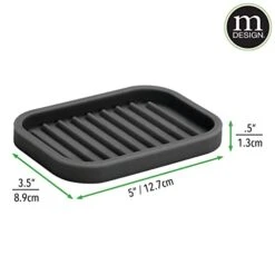 Silicone Kitchen Sink Storage Organizer Holder Tray For Sponges, Soap, Scrubber - Ribbed Base, Quick Dry, Waterproof, Non-Slip, Durable, Heat Resistant - Linelle Collection, 2 Pack, Black 19 Silicone Kitchen Sink Storage Organizer Holder Tray For Sponges, Soap, Scrubber - Ribbed Base, Quick Dry, Waterproof, Non-Slip, Durable, Heat Resistant - Linelle Collection, 2 Pack, Black -Peugeot Shop 415cxXhptnL