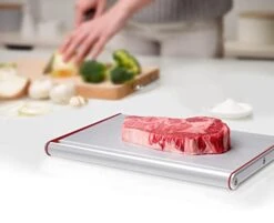 Professional Quick Food Defrosting Tray And Thawing Plate, Red -Peugeot Shop 415kNi6jdTL