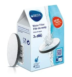 Brita MicroDisc Waterfilter Cartridge, 1 Count (Pack Of 1), White -Peugeot Shop 415mfdkINAL