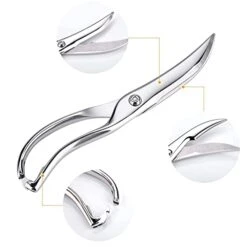 Kitchen Scissors Poultry Shears Stainless Steel Kitchen Shear Ultra Sharp Food Scissors For Bone, Chicken, Meat, Fish, Seafood, BBQ,Vegetables -Peugeot Shop 415p1r53ZQL