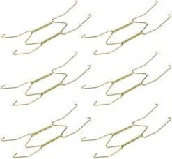 KUMGROT 6pcs Plate Hangers Decorative Wire Plate Hangers Holders Wall Plate Hangers Wall Hooks For Decorative Plates Arts 4 Inch 6 Inch 8 Inch -Peugeot Shop 415qAu5jaEL. AC