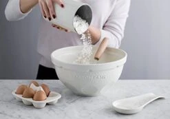 Mason Cash Innovative Kitchen Egg Store, Ceramic, Off-White, 19 X 12.5 X 6 Cm