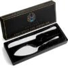Cake Knife And Server Set - Stainless Steel Elegant Pie & Pastry Cutter For Weddings Or Reunion - Reliable & Sturdy Knife And Server For Cutting Pies & Serving Pastries Or Baked Dishes