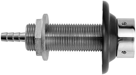Kegco SHANK3-ASC 3-1/8" Long All SS Contact Shank With Nipple Assembly - 3/16" I.D. Bore 7 Kegco SHANK3-ASC 3-1/8" Long All SS Contact Shank With Nipple Assembly - 3/16" I.D. Bore - Image 7