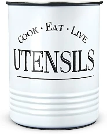 Walford Home Original Kitchen Utensil Holder Crock, Red With Premium Padded Base - Vintage Farmhouse Home Kitchen Decor - Large Kitchen Tool Utensil Storage Caddy Organizer 10 Walford Home Original Kitchen Utensil Holder Crock, Red With Premium Padded Base - Vintage Farmhouse Home Kitchen Decor - Large Kitchen Tool Utensil Storage Caddy Organizer - Image 10