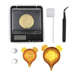 Milligram Scale With Case, High Precision Mg Scale, 2 Metal Powder Pans, 0.001g/50 Grams, Miligramos Scale, Digital Milligrams Scale, 6 Weighing Units, Accurate Powder Scale -Peugeot Shop 4168kKiNq8L