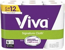 Viva Signature Cloth Choose-A-Sheet Paper Towels, Soft & Strong Kitchen Paper Towels, White, 6 Count -Peugeot Shop 416AXzORfdL. AC