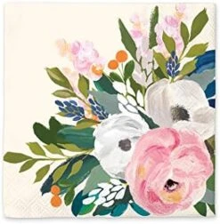 Fanciful Fronds By Kristian Gallagher Beverage Napkins, Paper Everyday Cocktail Napkins, 10 In X 10 In (40 Pack) -Peugeot Shop 416CdBf2cL. AC