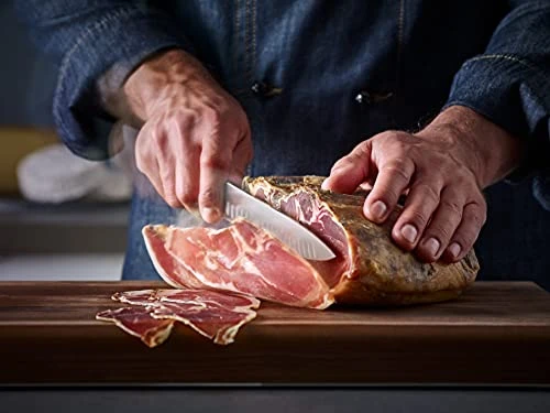 Wüsthof Classic Hollow Edge Carving Knife, 8-Inch, With Bonus Paring Knives, Black, (8854) 3 Wüsthof Classic Hollow Edge Carving Knife, 8-Inch, With Bonus Paring Knives, Black, (8854) - Image 3