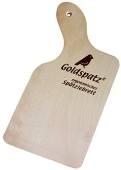 Ergonomic Spaetzle Board & Scraper With Engraved (Spaetzle-Recipe In English) -Peugeot Shop 416OSJPgb4L