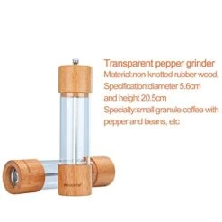 Wooden Salt Pepper Grinder Coffee Bean Shaker Spice Mill -Peugeot Shop 416OWcEiz3L