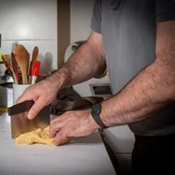 Dough Scraper Stainless Steel Bench Scraper Bread Cake Pastry Pizza Food Cutter (Red) 6 Dough Scraper Stainless Steel Bench Scraper Bread Cake Pastry Pizza Food Cutter (Red) -Peugeot Shop 416RiAp1BYL