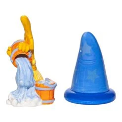 Enesco Disney Ceramics Fantasia Sorcerer Hat And Broom Salt And Pepper Spice Shaker Set, 3.5 Inch, Multicolor -Peugeot Shop 416Rjwira3L