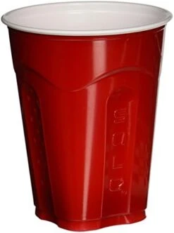 Solo Olo Squared Cups, 18 Oz, Red, 90 Count -Peugeot Shop 416YN8PEKrL. AC