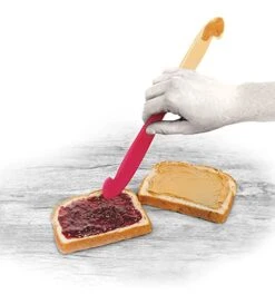 Peanut Butter & Jam Scraper Spreader | 2-in-1 PB&J Spreader | 2 Sided To Mix, Spread & Scrape | Dishwasher Safe | Spreader Knife | Jam Spoon & Spreader 7 Peanut Butter & Jam Scraper Spreader | 2-in-1 PB&J Spreader | 2 Sided To Mix, Spread & Scrape | Dishwasher Safe | Spreader Knife | Jam Spoon & Spreader -Peugeot Shop 416i0JtHEZL
