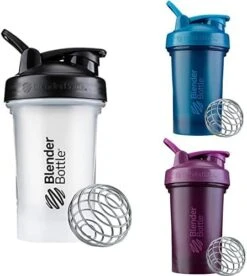 Classic V2 Shaker Bottle Perfect For Protein Shakes And Pre Workout, 20-Ounce, Black/Pebble Grey/White -Peugeot Shop 416sqVKmAWL. AC