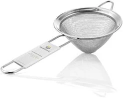 Fine Mesh Sieve Strainer Stainless Steel Cocktail Strainer Food Strainers Tea Strainer Coffee Strainer With Long Handle For Double Straining Utensil 3.3 Inch By Homestia 24 Fine Mesh Sieve Strainer Stainless Steel Cocktail Strainer Food Strainers Tea Strainer Coffee Strainer With Long Handle For Double Straining Utensil 3.3 Inch By Homestia -Peugeot Shop 416uuCdS5NL. AC