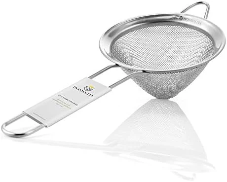 Fine Mesh Sieve Strainer Stainless Steel Cocktail Strainer Food Strainers Tea Strainer Coffee Strainer With Long Handle For Double Straining Utensil 3.3 Inch By Homestia 10 Fine Mesh Sieve Strainer Stainless Steel Cocktail Strainer Food Strainers Tea Strainer Coffee Strainer With Long Handle For Double Straining Utensil 3.3 Inch By Homestia - Image 10